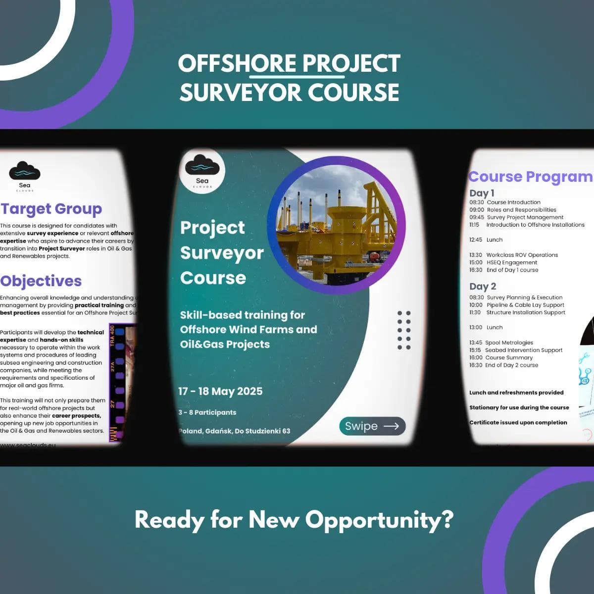 Offshore Project Surveyor Course